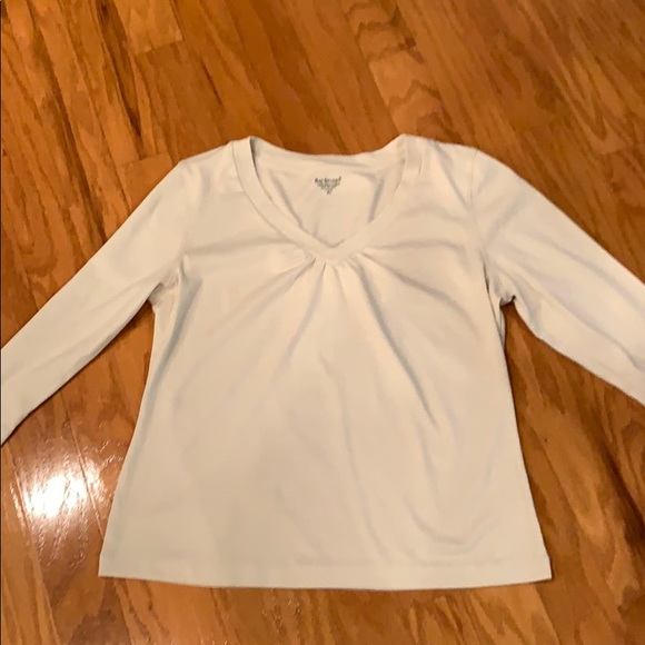 Bay Studio Cream 3/4 sleeve top - Picture 1 of 4